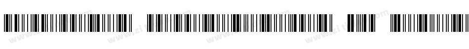 Libre Barcode 39 Tex字体转换